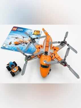 LEGO City Arctic Air Transport Set Orange Kit 60193